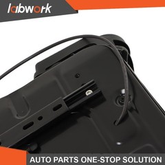 Labwork Universal Adjustable Forklift Tractor Seat Suspension Seat w/Safety Belt