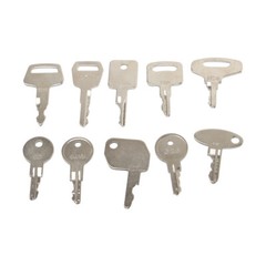 41 Heavy Equipment Key Set for Cat Komatsu JCB Volvo Kubota Bobcat JLG Terex