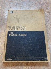 Caterpillar Parts Manual 416 Backhoe Loader 5PC1-Up HEBP1576