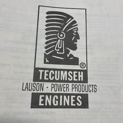 VINTAGE Tecumseh Engine Owners Manual LAUSON POWER PRODUCT PARTS DEPOT CARB PART