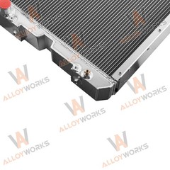 2485B275 Aluminum Cooling Radiator with Cap Fits Perkins 3.1524 D3.152