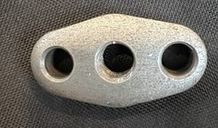 Detroit diesel Series 71 Turbo Inlet Oil Adapter 5131846. NSN 2815-00-150-5055.