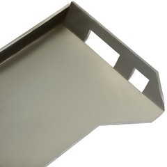 3/8″ Thick Steel Quick Tach Cut Out Attachment Mount Plate Skid Steer Adapter