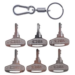6X Ignition Keys #55240 66711-55140 for Kubota B Series B20 B5100 B6100 B6200…