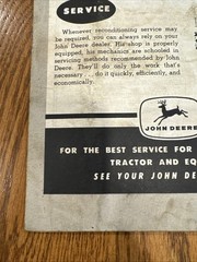 John Deere Spring Tooth Harrow Lever-Controlled HC216, HC324 Operator’s Manual