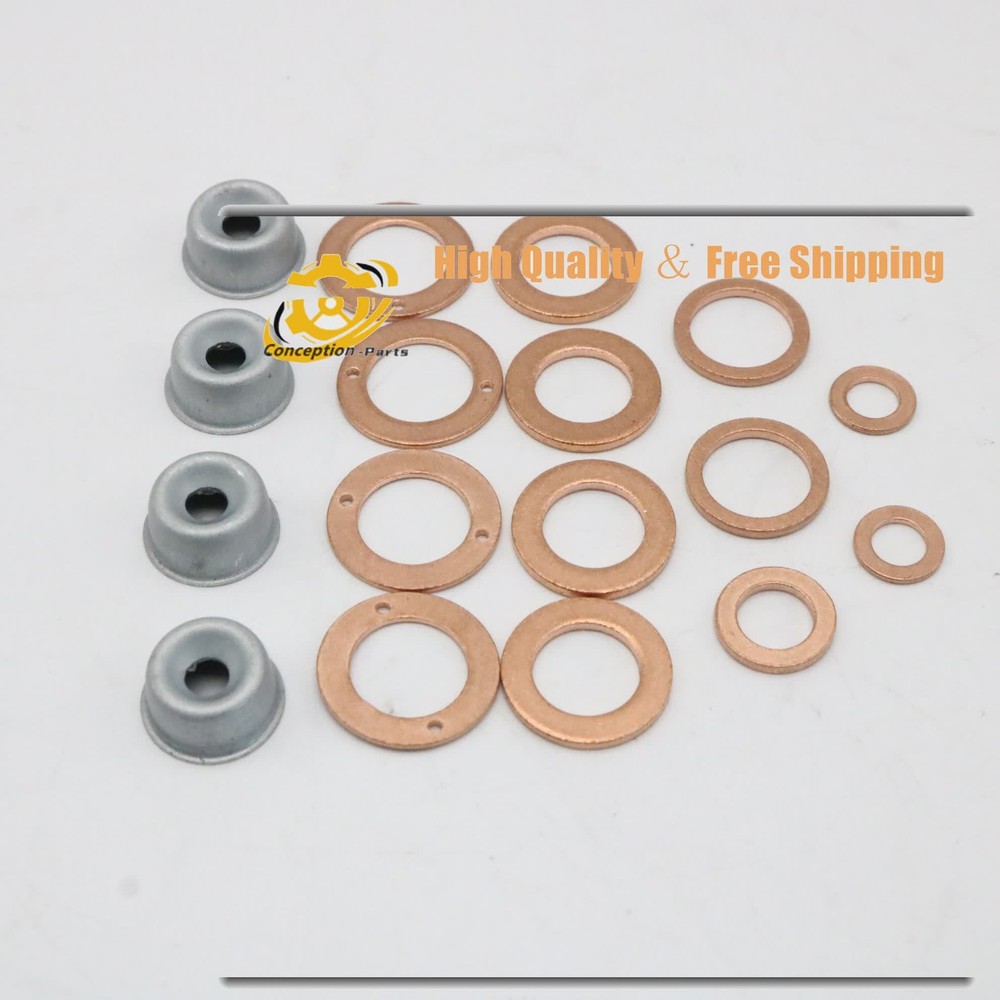 For Kubota V2203 V2003 V1702 V1902 V1903 V3300 Injector Seal Kit 19077-53650