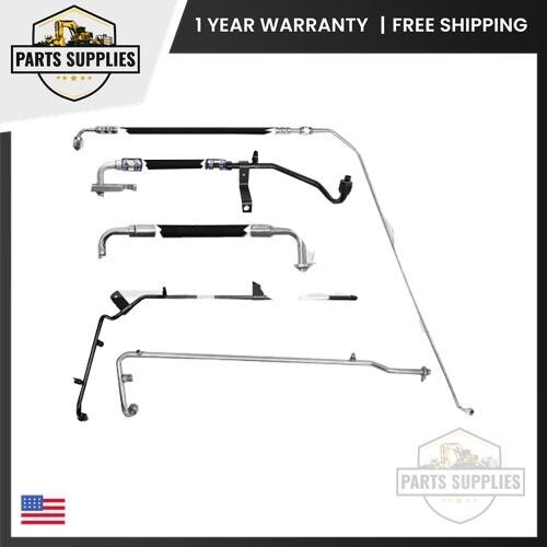 AC Hose Kit Fits 2004-2007 Peterbilt 379 Cab Forward Hose and Steel Line Kit