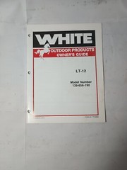 OEM White Outdoor Products (Owner’s Manual) L-12 G738