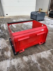 Toro Dingo 4′ HD Snow Pusher Box Back Drag Pullback MT100 Ditch Witch Vermeer