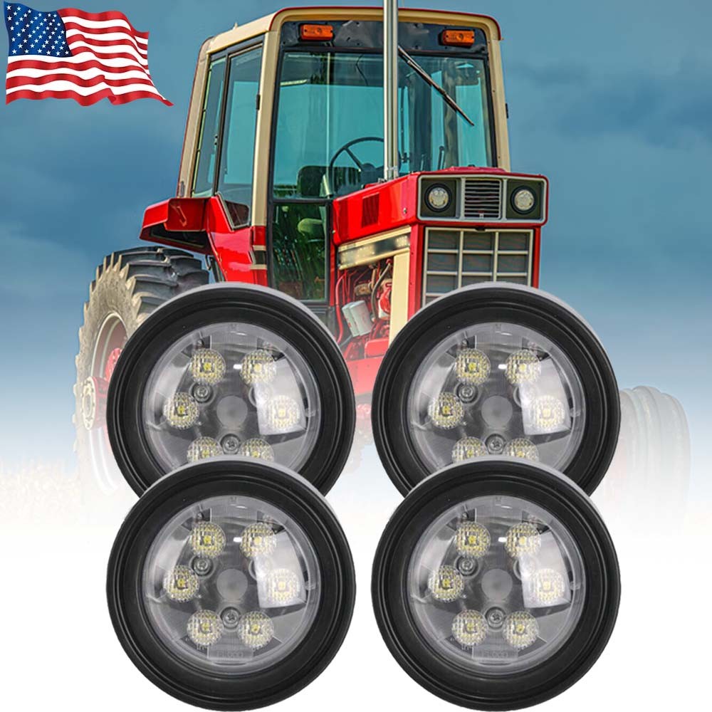 For Case IH Tractors 686 1086 1486 1586 3088 3288 Flood LED Cab Light Assembly