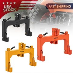 Quick Hitch 3 Point With 2″ Receiver For CAT 1 Tractor 5-Level Adjustable Bolt