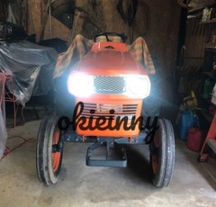 2 LED bulbs headlight for ALLIS CHALMERS 5020, 5030, (5220, 5230 Synchro), 6140