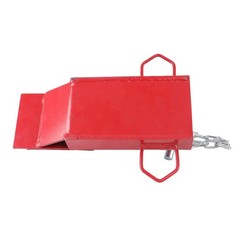 Insert Forklift Trailer Hitch Receiver for Pallet Forks Towing Adapter 2-In
