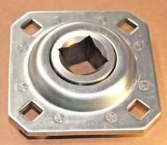 Premium FD208R1-1/8 AG Flanged Disc Bearing Unit 1-1/8″ Squre Bore ST208-1.1/8
