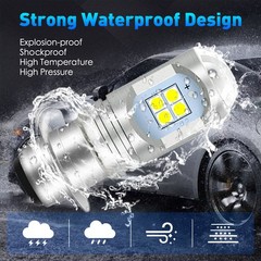 WHITE 12V LED HEADLIGHT BULBS FOR FORD/NEW HOLLAND 1000 1300 1500 1600 1700 1900