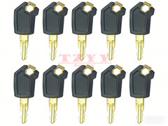 Equipment Ignition Key Set 20 Keys Fit Caterpillar padlocks Dozer 5P8500 8H-5306