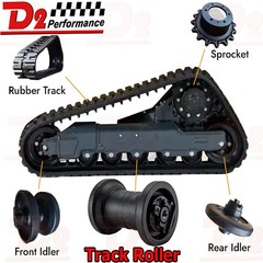 Bottom Roller For Kubota SVL65 SVL65-2 SVL75 SVL90-2 SVL95 SVL75-2 SVL97 SVL97-2