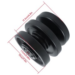 6689371 Track Roller for Bobcat T190 T200 T250 T300 T320 T550 T590 T180 T630