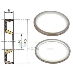 2PCS Bucket Pin Dust Seal 65MM ID*80MM OD 65x80x4 x5 x6 x7 x8 mm