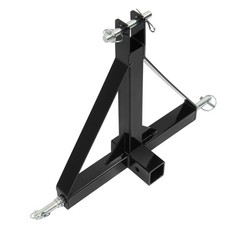 3 Point 2″ Receiver Trailer Hitch Category 1 Tractor Tow Drawbar Adapter Upgrade