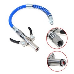 Heavy-Duty Quick Release Grease Gun Coupler Two Press Easy to Push Accessories