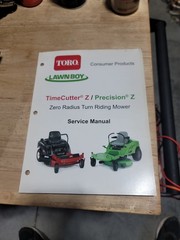 TORO Timecutter Z & Lawn Boy Precision Z SERVICE Manual 2007 Z320h Z310 Z330lx