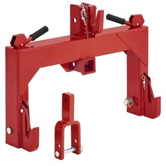 3 Point Quick Hitch Adapter For Category 1 Tractors & 2″ Receiver Hitch 3000Lbs