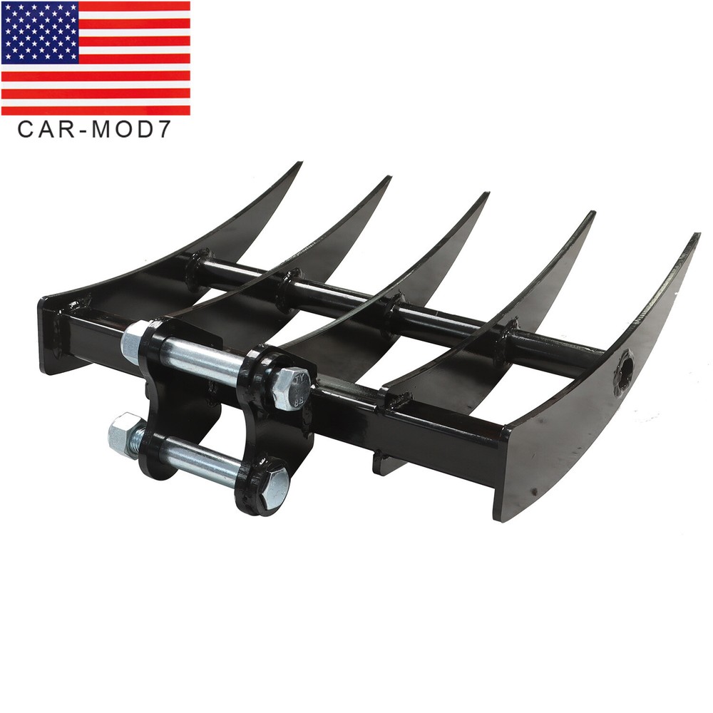 Rake Attachment for Mini Excavator One Ton to 1.5Ton Digger in Stock USA