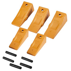 X156L Long Bucket Teeth and 156LPN Long Pins Set for Hensley Style X156 Series
