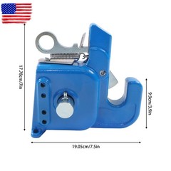 Easy Change Quick Hitch for Category 2 Tractors and Implements w/Stabilizer Bar