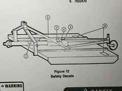Ford 939 60″ Rotary Cutter Mower 1980- Owner Operator Manual SE 3916A 42886011