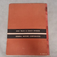 1951 GM Diesel Engine Maintenace Manual Series 71 2 Cycle