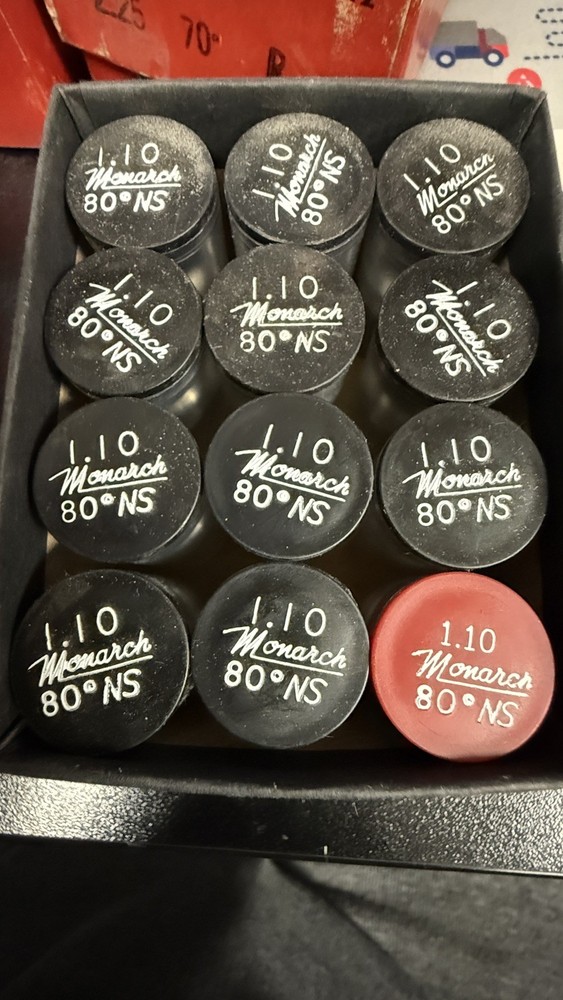 New Lot Of 12 Monarch 1.10 80°NS Oil Burner Nozzles