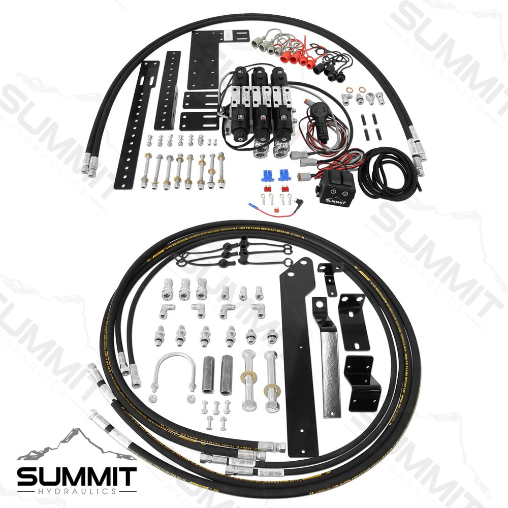 Rear Hydraulic Valve Kit with Front Third Function for Kubota B Series Tractors