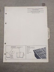 John Deere 50 Series Fertilizer Attachments Parts Catalog, PC-648