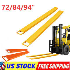 2pcs 96inch Heavy Duty Pallet Fork Extension Forklift Pallet Extensions Fork