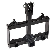 2PK 3 Point Trailer Hitch Attachments for Tractor w/ 2″ Receiver Tractor Bucket