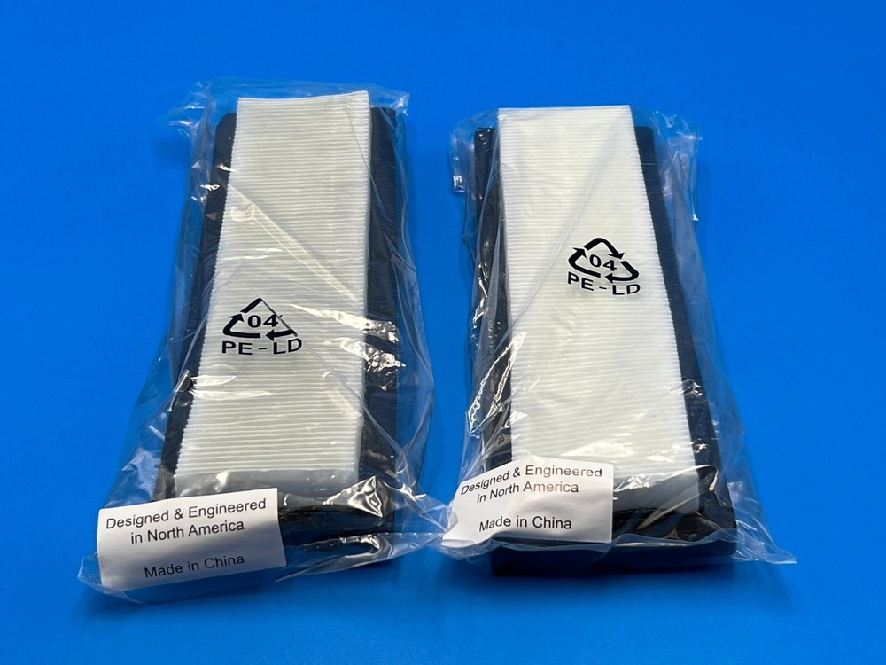 2-Pack Fresh Air Cab Filter 7176099 for Bobcat Excavator Loaders S550 S850 E17..