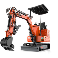 mini excavator1ton, 13.5 hp, hydraulic grab | Pilot control/B&S engine, EPA