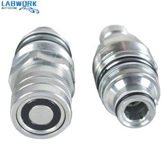 Male &Female Flat Face Coupler Kit For Bobcat T140 T180 S150 S160 S175 S185 S205