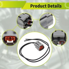 Fuel Shut Off Solenoid Connector Plug for Kubota V2003 V2203 V2403 R420S R520S