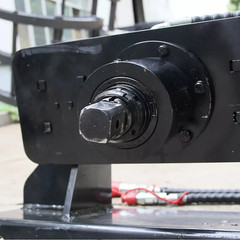 Hydraulic Auger Attachment For Mini Skid Steer Post Hole Drilling Tool Free Ship