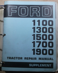 FORD NEW HOLLAND 1100 1300 1500 1700 1900 TRACTOR SERVICE REPAIR WORKSHOP MANUAL