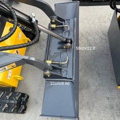 Upgraded 2025 Brand New 25HP Mini Skid Steer Track Loader Twin Cylinder US Stock