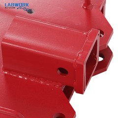 Forklift Trailer Hitch Receiver Attachment 2In 6500LBS for Dual Pallet Forks