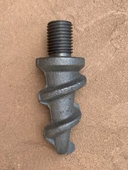 Greenline 1-1/4″ Thread Screw on Post Hole Digger Auger Point # 19-10071