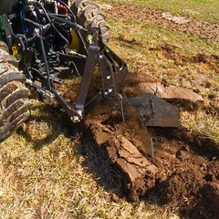 Heavy Duty Steel Middle Buster for Category 1 3 Point 3 Pt Quick Hitch Tractors