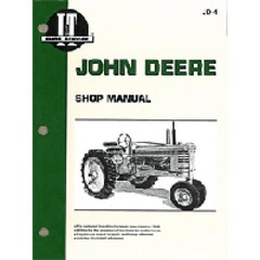 SHOP MANUAL Fits John Deere A B D G H M MT Tractor