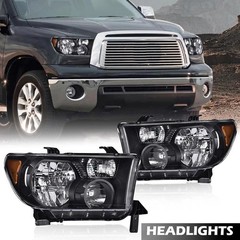 Headlights Assembly Fit Toyota Tundra 2007-2013/Sequoia 2008-2017