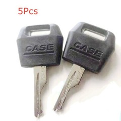 5pcs keys D250 for Case Tractor BACKHOE LOADER Dozer Skid Steer Combine